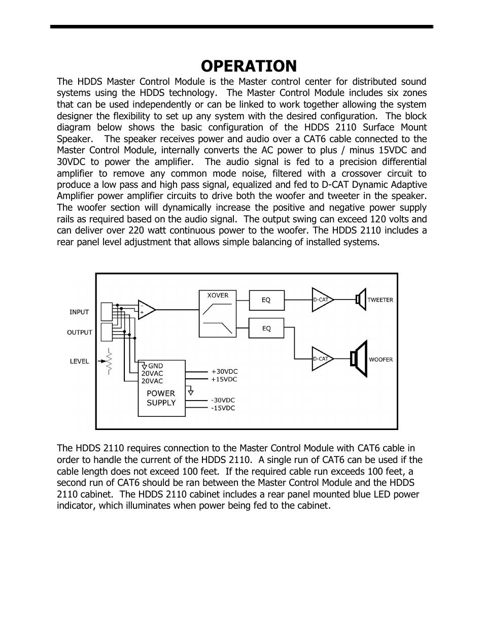 Operation | ISP Technologies SM 2110 User Manual | Page 4 / 9
