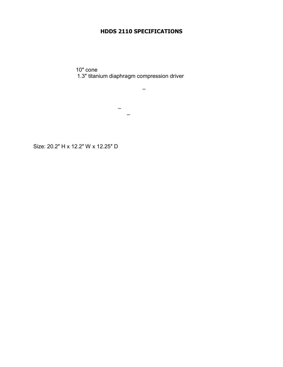 ISP Technologies SM 2110 User Manual | Page 8 / 9