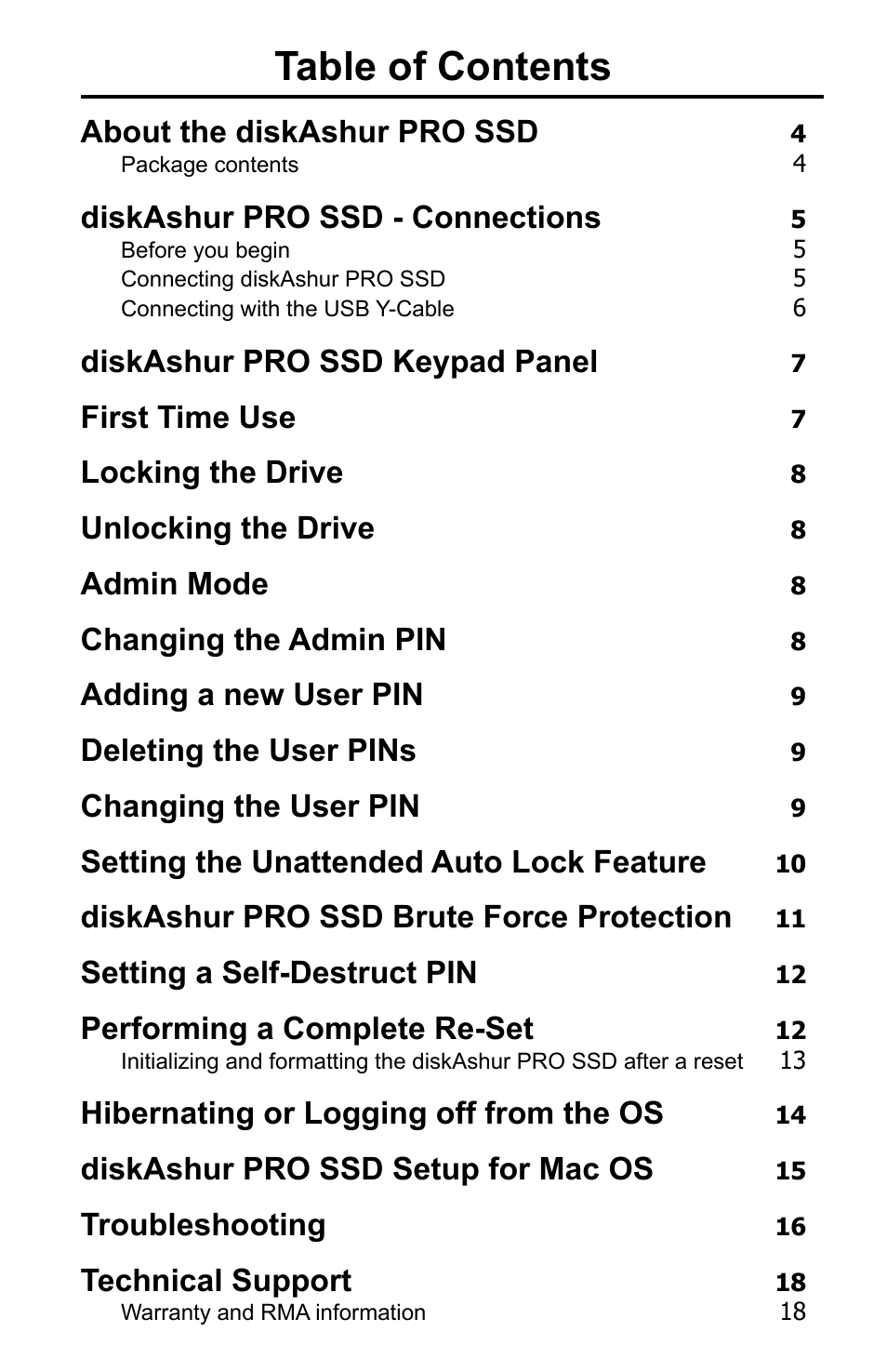 iStorage diskAshur Pro SSD Manual User Manual | Page 2 / 19