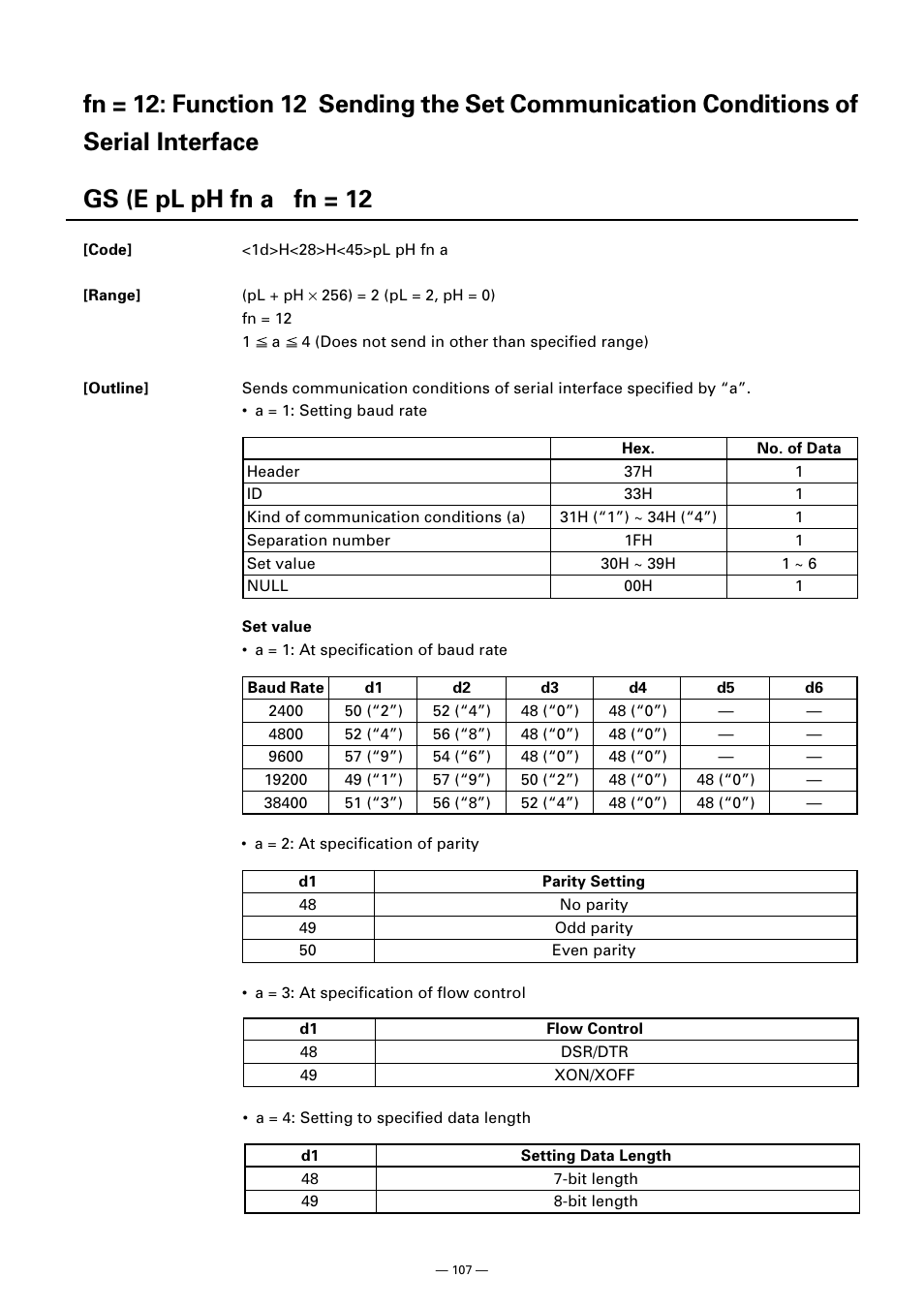 Gs (e pl ph fn a fn = 12 | CITIZEN CT-S300 User Manual | Page 112 / 158