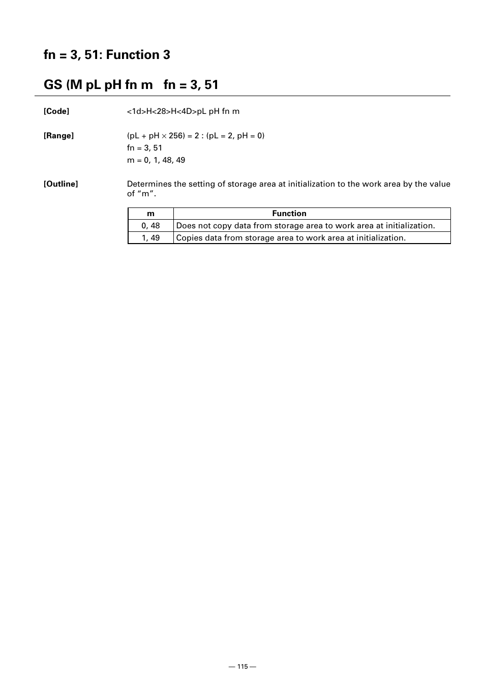 Gs (m pl ph fn m fn = 3, 51 | CITIZEN CT-S300 User Manual | Page 120 / 158