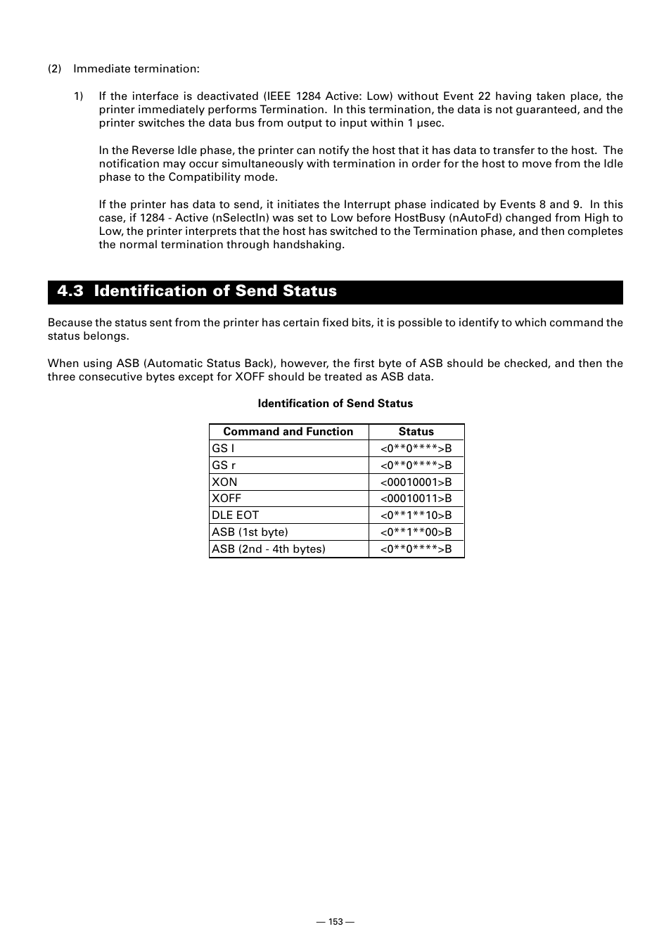 3 identification of send status | CITIZEN CT-S300 User Manual | Page 158 / 158