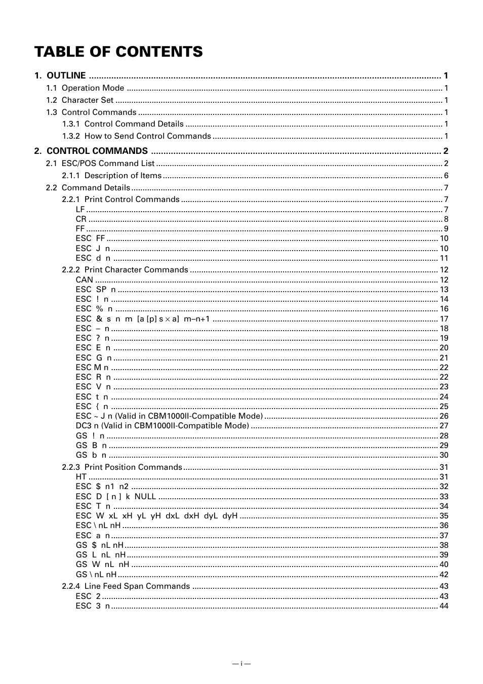 CITIZEN CT-S300 User Manual | Page 3 / 158