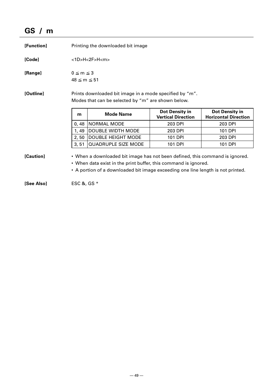 Gs / m | CITIZEN CT-S300 User Manual | Page 54 / 158