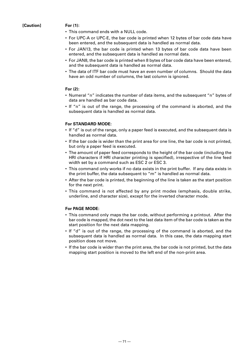 CITIZEN CT-S300 User Manual | Page 76 / 158