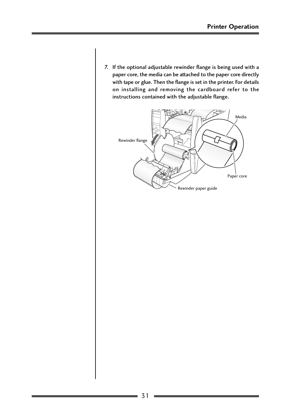 31 printer operation | CITIZEN CL-S700 User Manual | Page 31 / 80