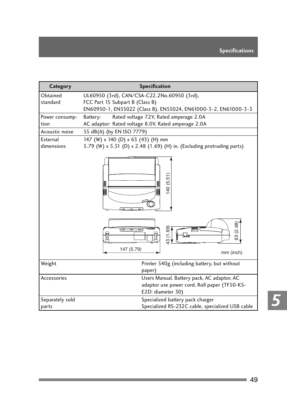 CITIZEN PD-24 User Manual | Page 49 / 56