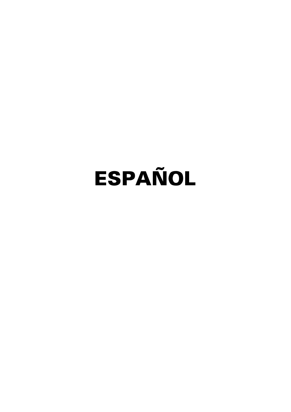 Español | CITIZEN LINE THERMAL PRINTER CT-S601 User Manual | Page 176 / 220