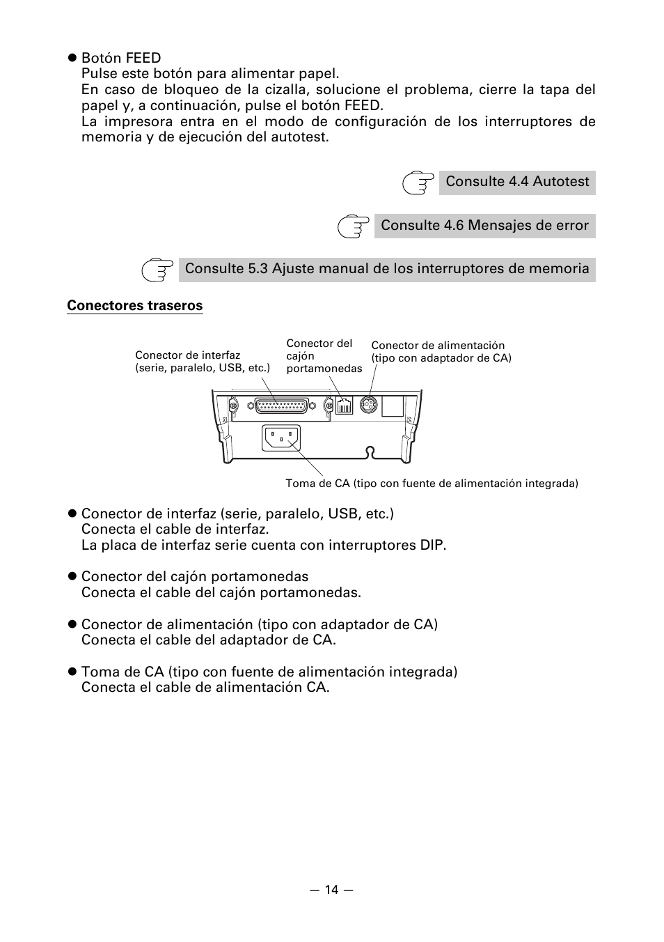 CITIZEN LINE THERMAL PRINTER CT-S601 User Manual | Page 190 / 220