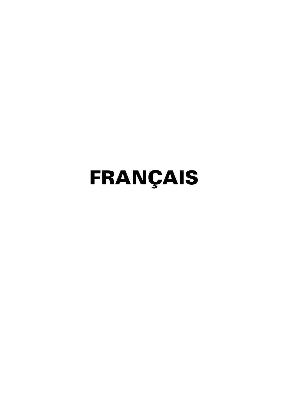 Français | CITIZEN LINE THERMAL PRINTER CT-S601 User Manual | Page 47 / 220