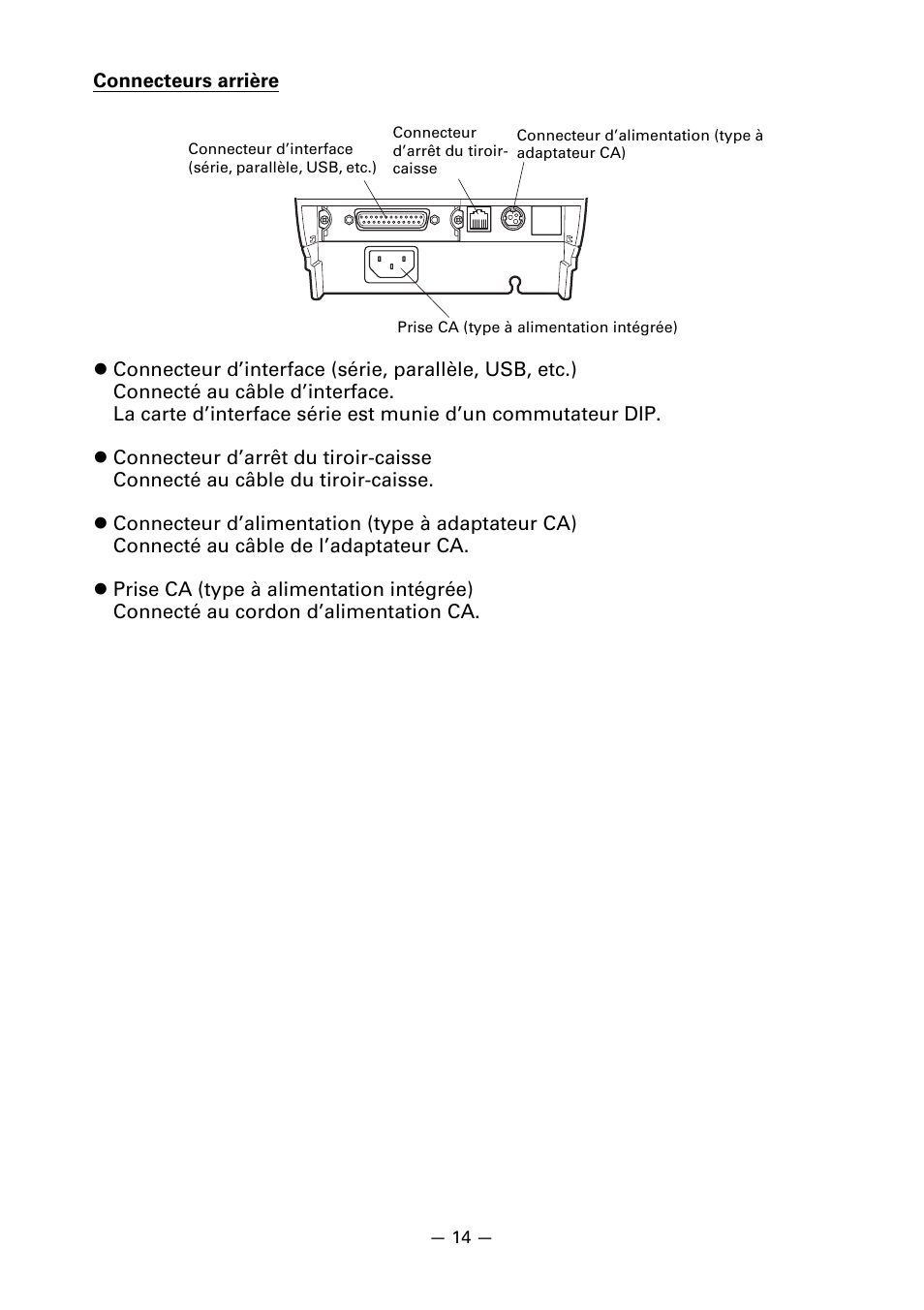 CITIZEN LINE THERMAL PRINTER CT-S601 User Manual | Page 61 / 220