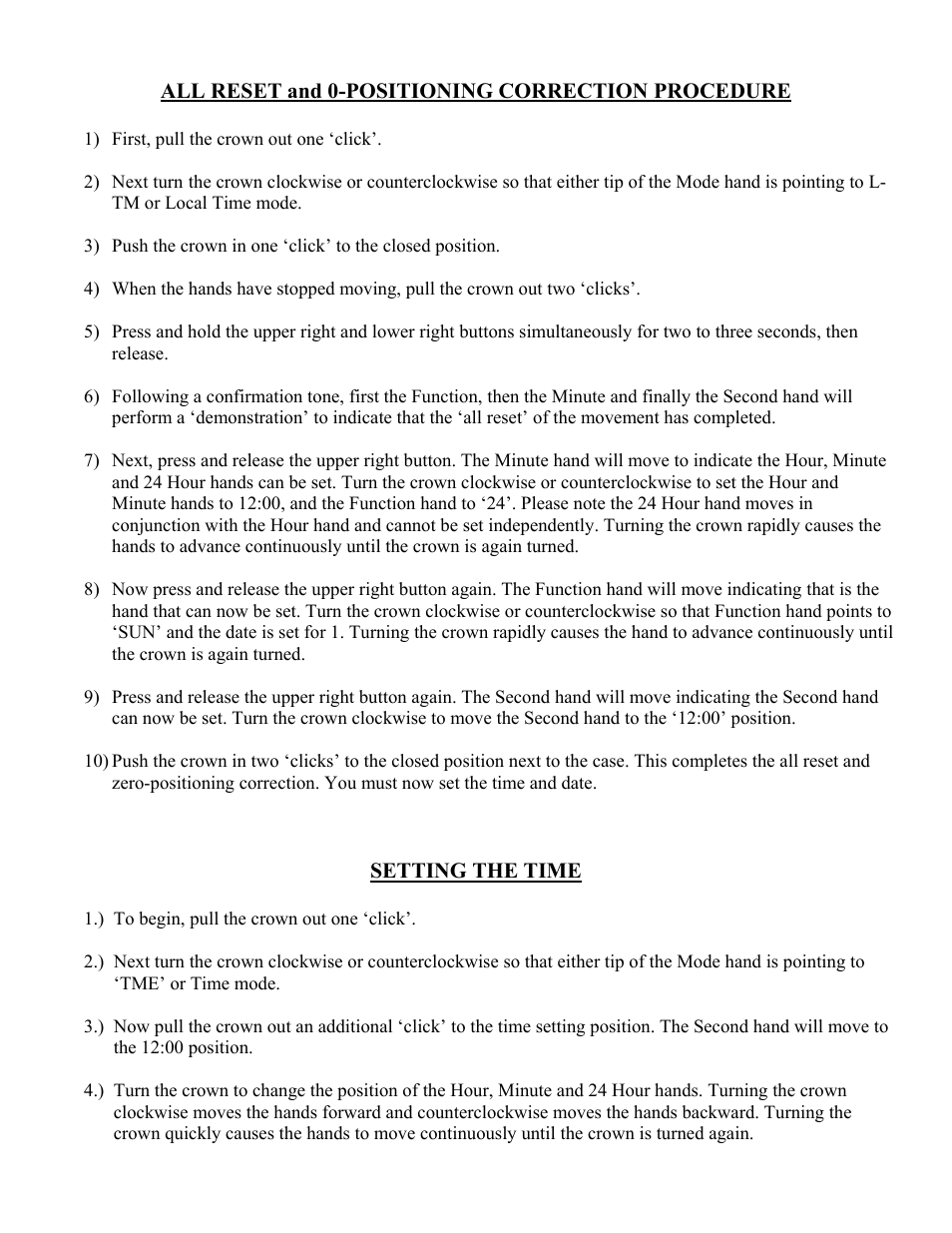 CITIZEN CALIBRE 8700 User Manual | Page 5 / 8