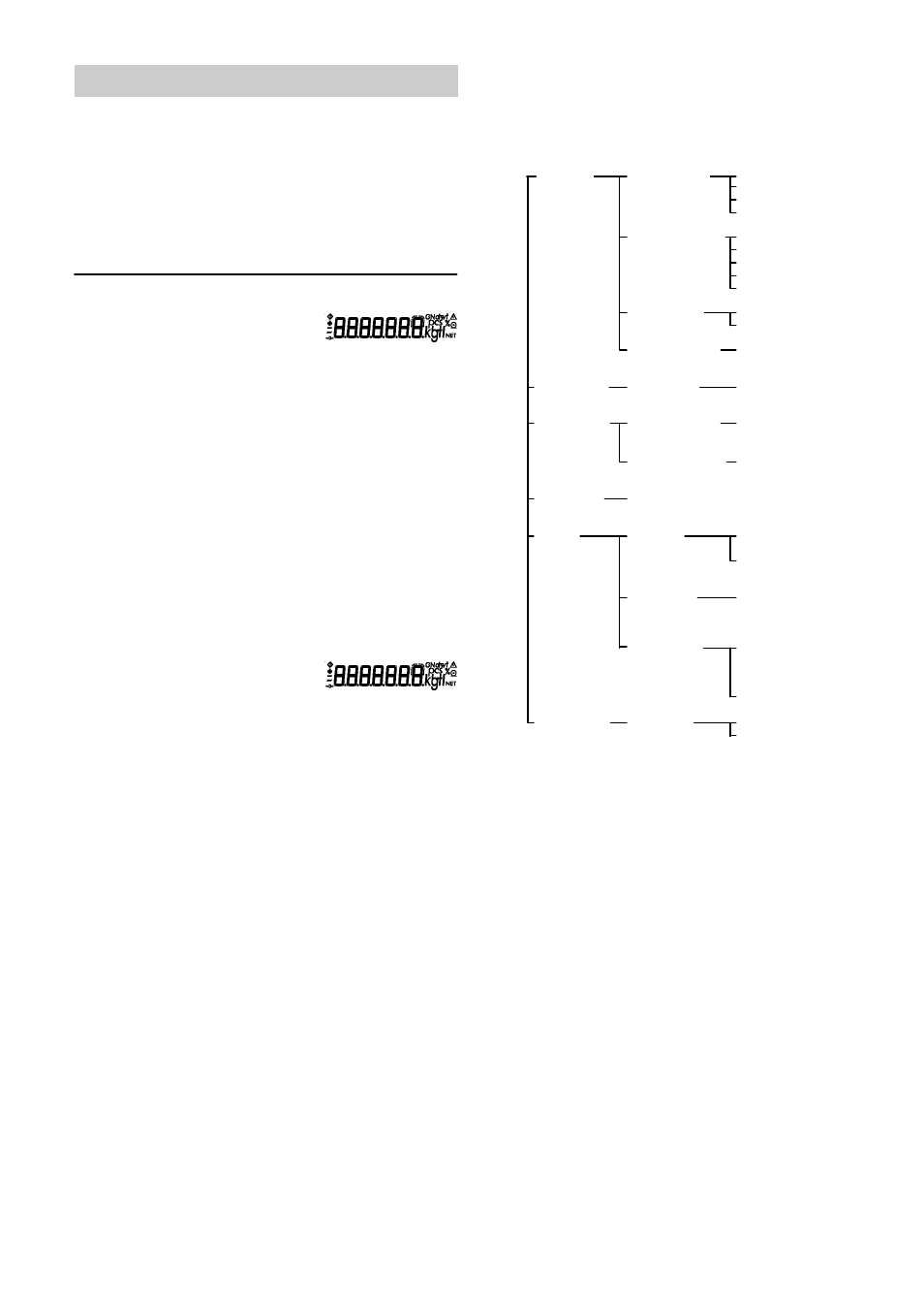 Configuring the scale | CITIZEN CARAT BALANCES CT103 User Manual | Page 7 / 11