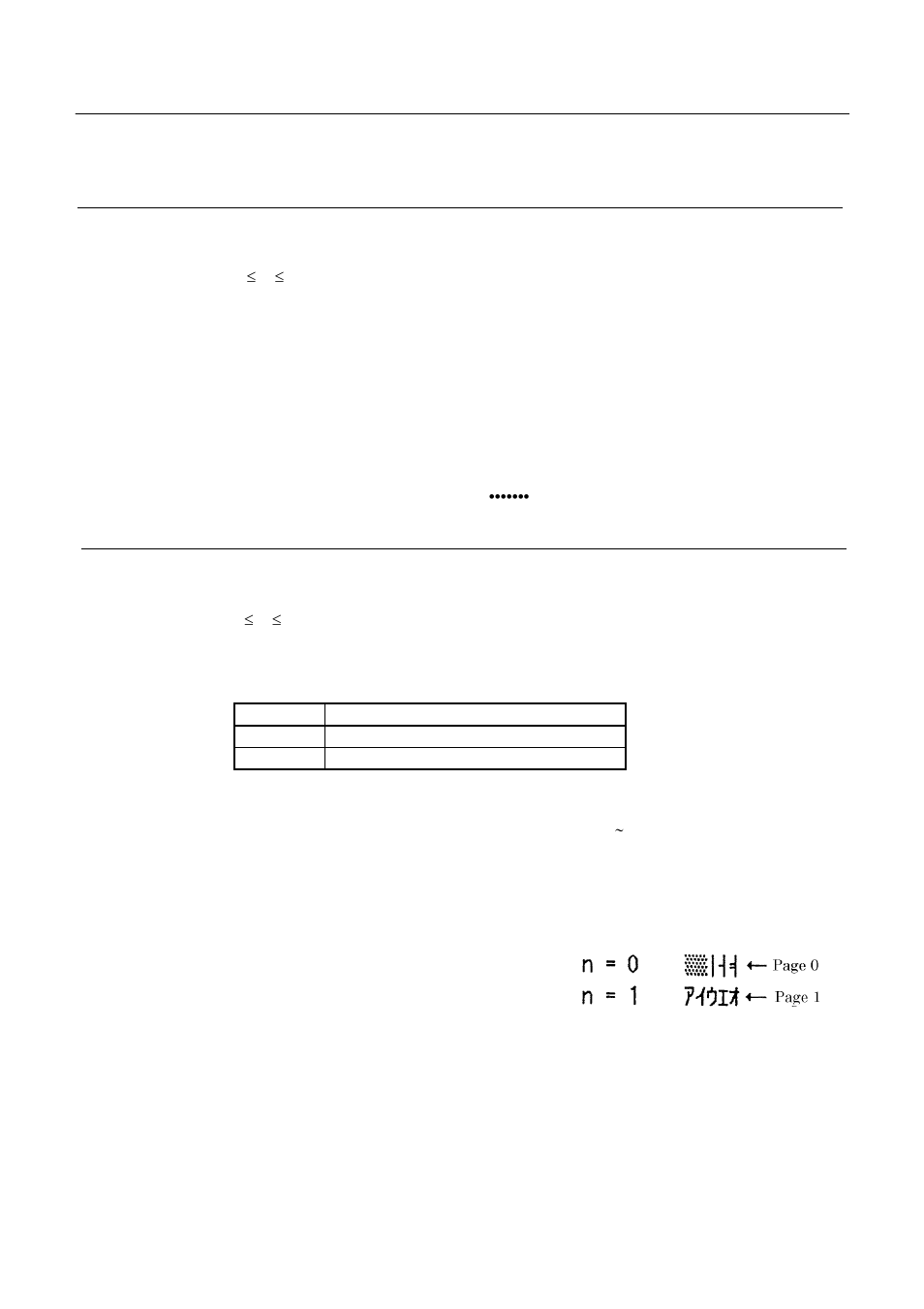 Esc n n, Esc t n | CITIZEN CBM-270 User Manual | Page 66 / 114