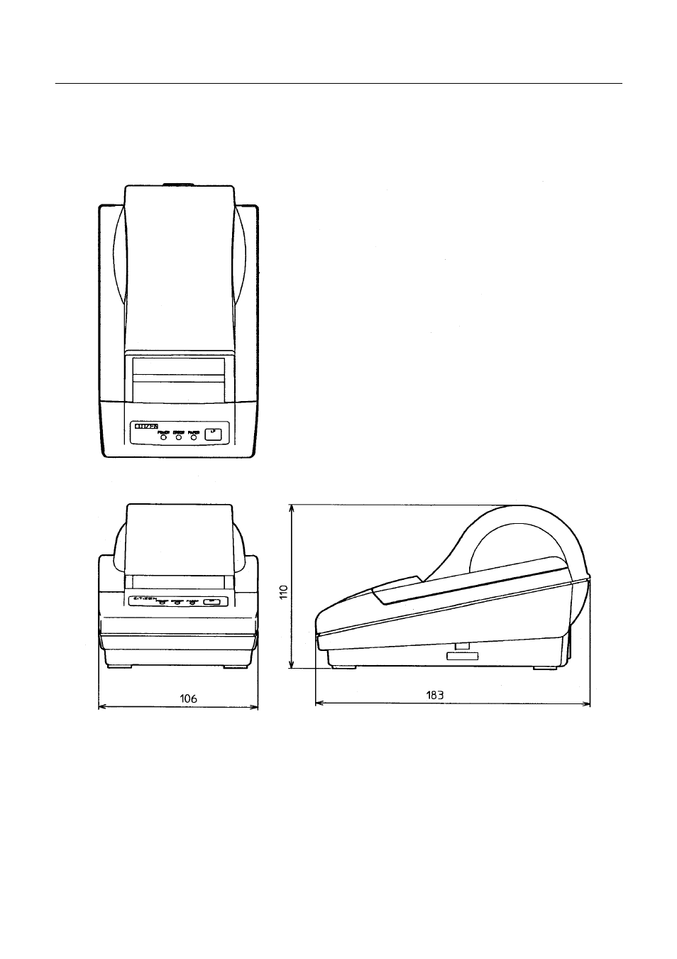 CITIZEN CBM-270 User Manual | Page 92 / 114