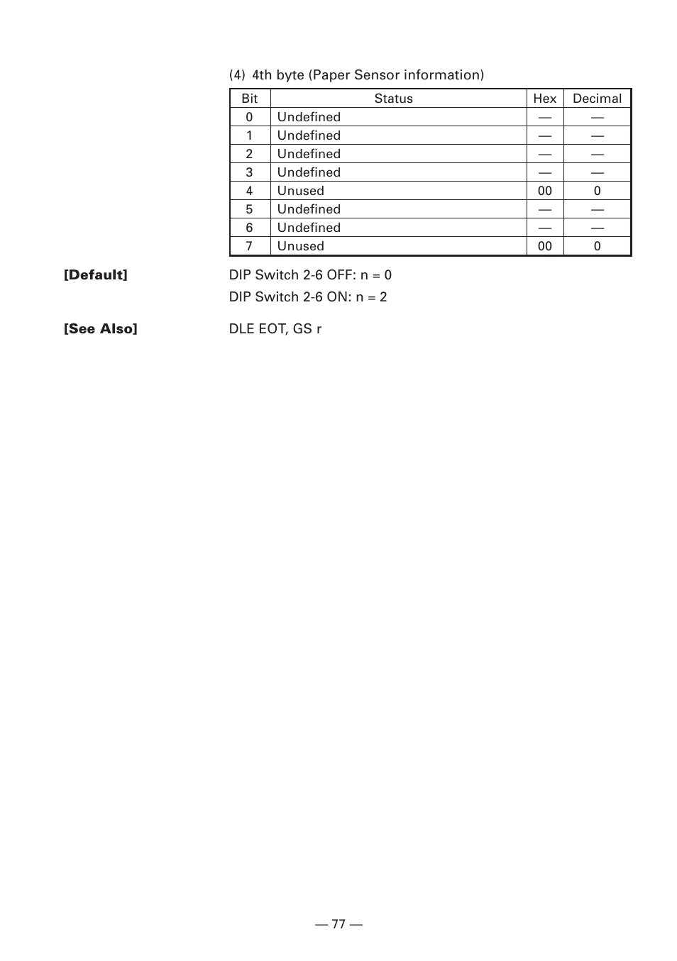 CITIZEN CBM1000II User Manual | Page 79 / 112