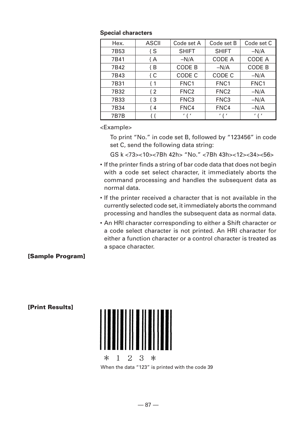 CITIZEN CBM1000II User Manual | Page 89 / 112