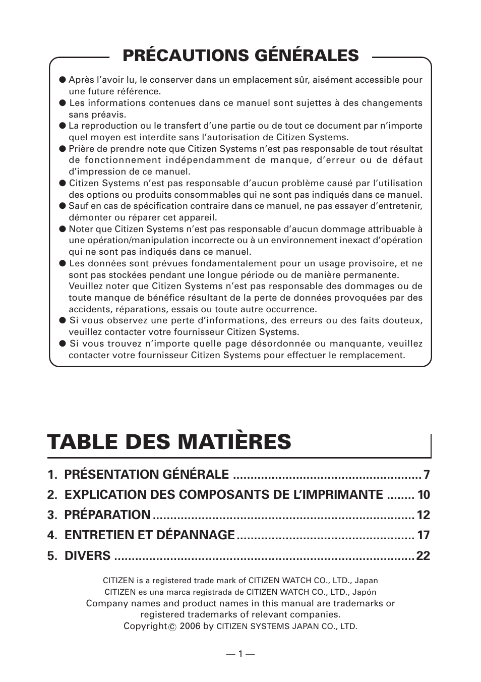 CITIZEN CT-S4000DC User Manual | Page 30 / 136