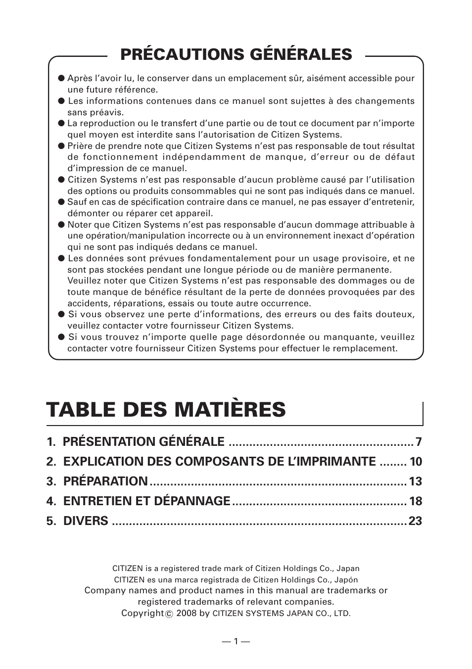 CITIZEN CT-S281 User Manual | Page 32 / 144