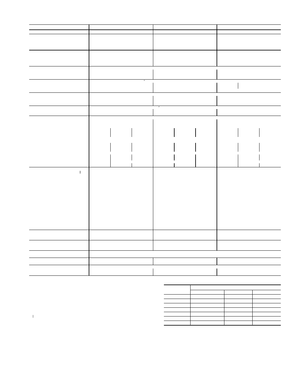 Table 1 — physical data (cont) | Carrier SINGLE PACKAGE ROOFTOP UNITS ELECTRIC COOLING/GAS HEATING EY024-048 User Manual | Page 11 / 64
