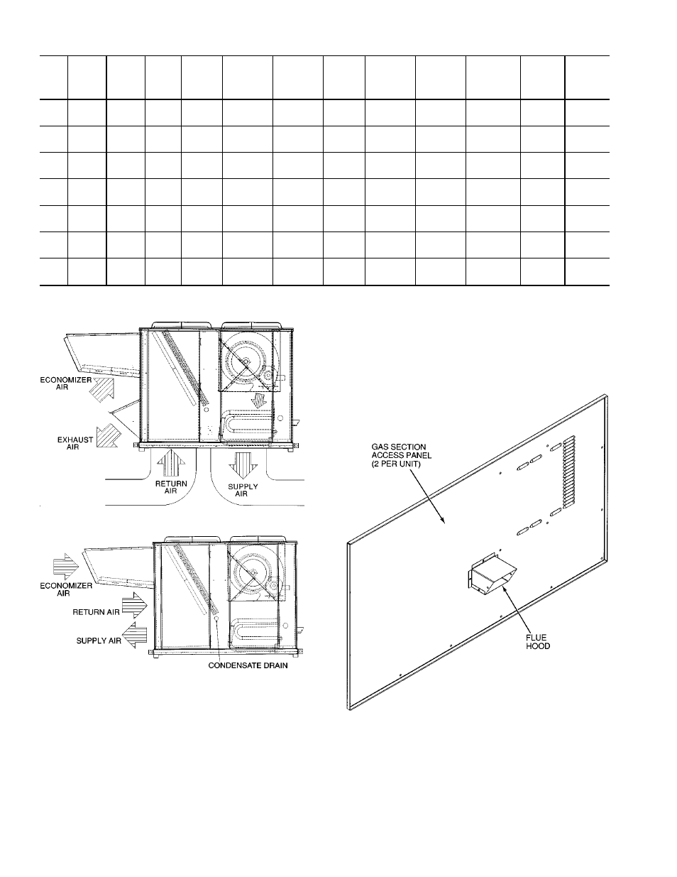 Step 4 — install flue hood | Carrier SINGLE PACKAGE ROOFTOP UNITS ELECTRIC COOLING/GAS HEATING EY024-048 User Manual | Page 12 / 64