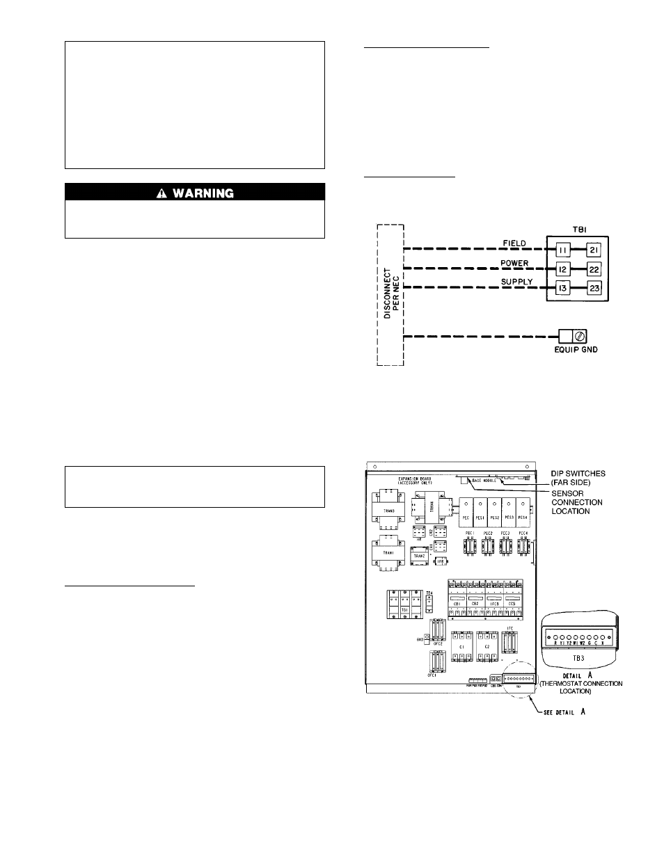 Carrier SINGLE PACKAGE ROOFTOP UNITS ELECTRIC COOLING/GAS HEATING EY024-048 User Manual | Page 21 / 64
