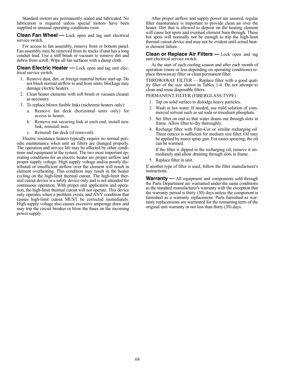 Carrier 42V User Manual | Page 68 / 72