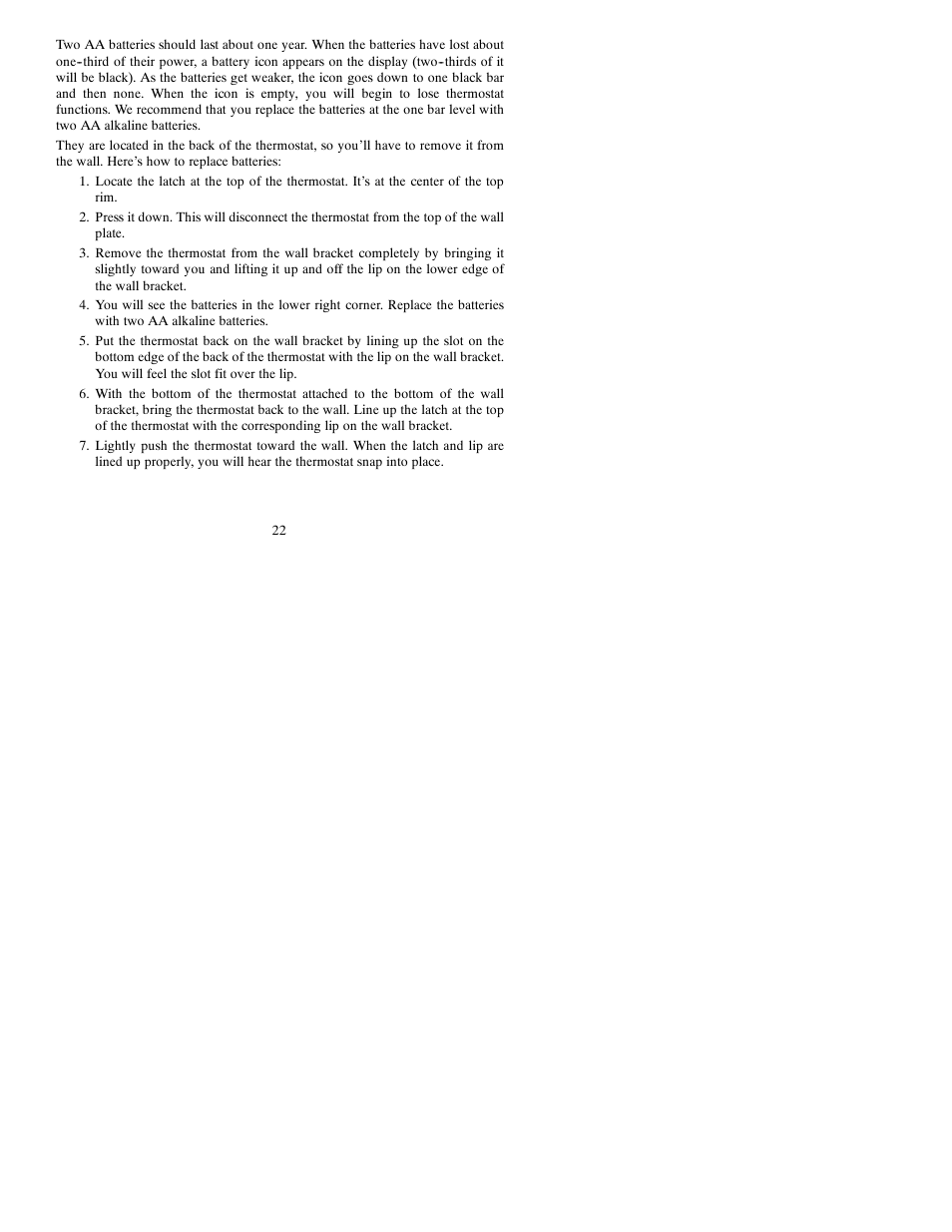 Carrier PTACSTAT-NP-HP User Manual | Page 22 / 32