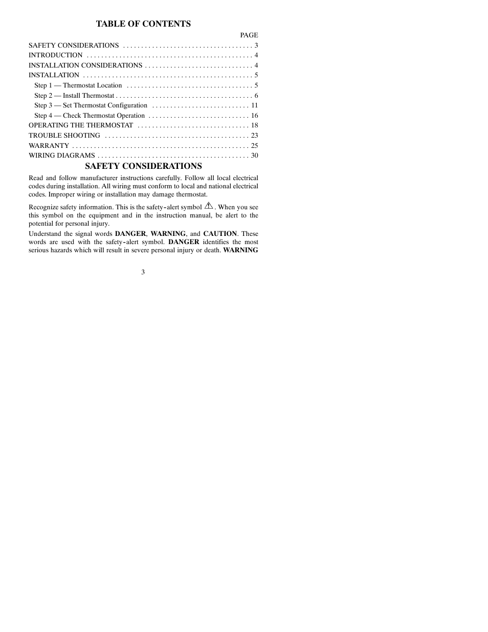 Carrier PTACSTAT-NP-HP User Manual | Page 3 / 32