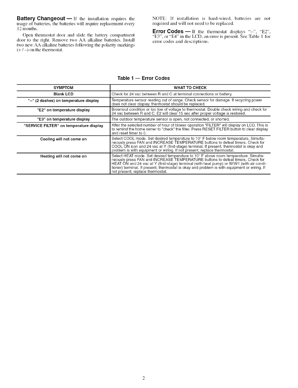 Carrier P274-0200-C User Manual | Page 2 / 4