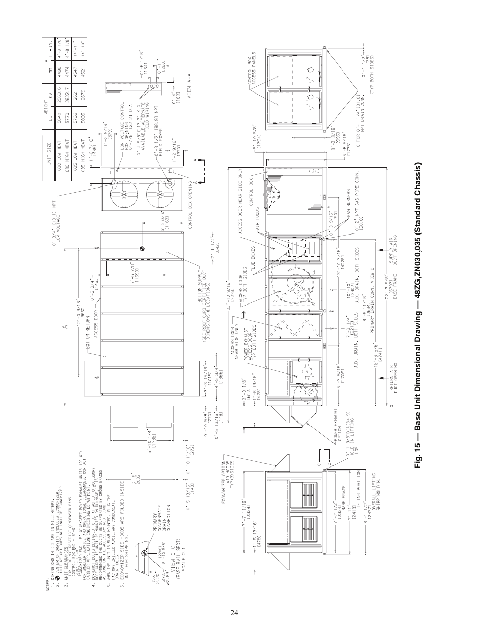 Carrier WEATHERMASTER 48ZT User Manual | Page 24 / 68