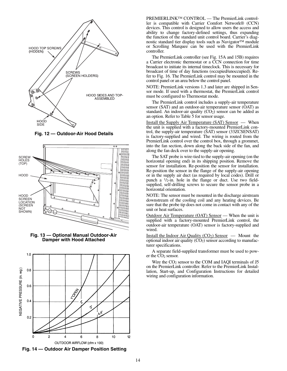 Carrier 50TFQ008-012 User Manual | Page 14 / 56