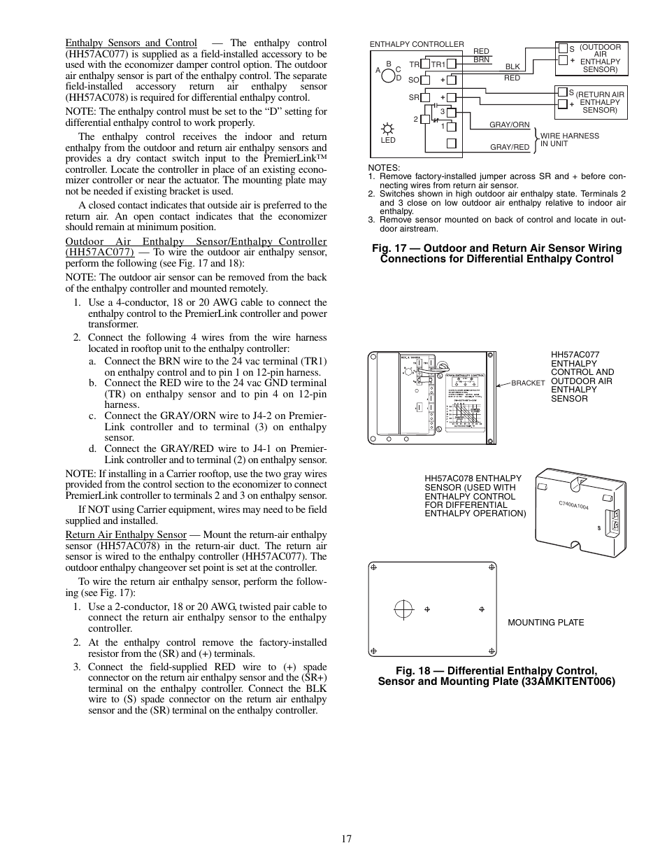 Carrier 50TFQ008-012 User Manual | Page 17 / 56