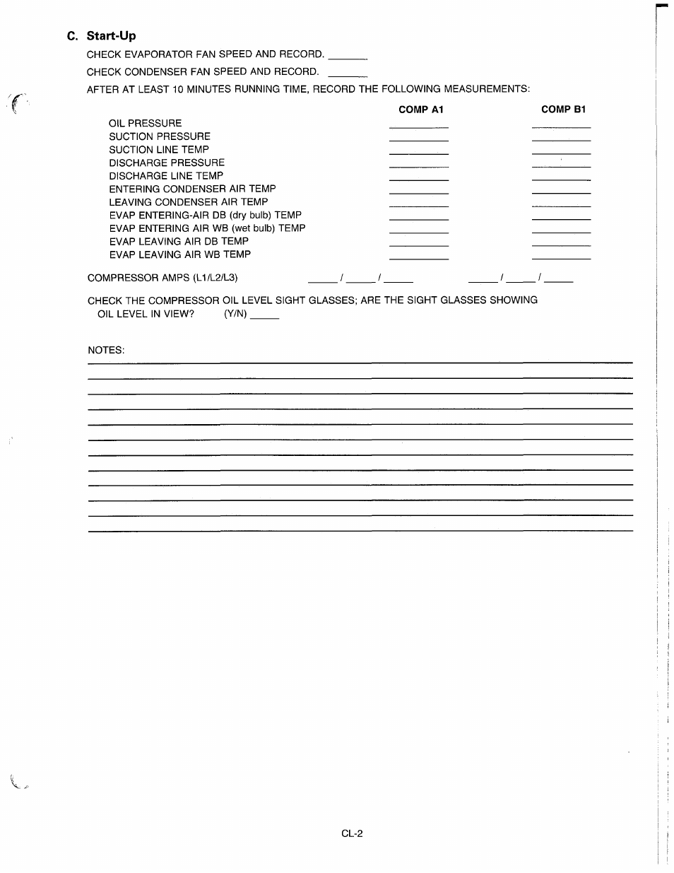 C. start-up | Carrier 38AH024-034 User Manual | Page 25 / 26