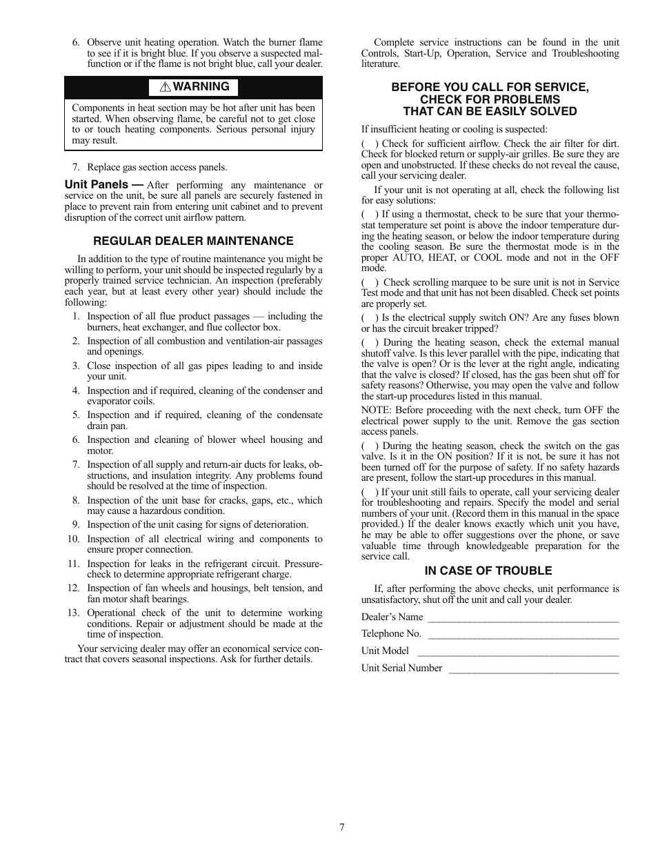 Carrier COMFORTLINK 48A3 User Manual | Page 7 / 8