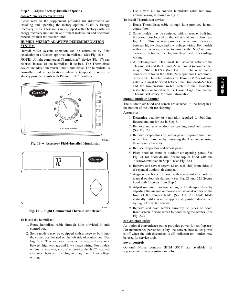 Carrier 48HJ004---007 User Manual | Page 17 / 64