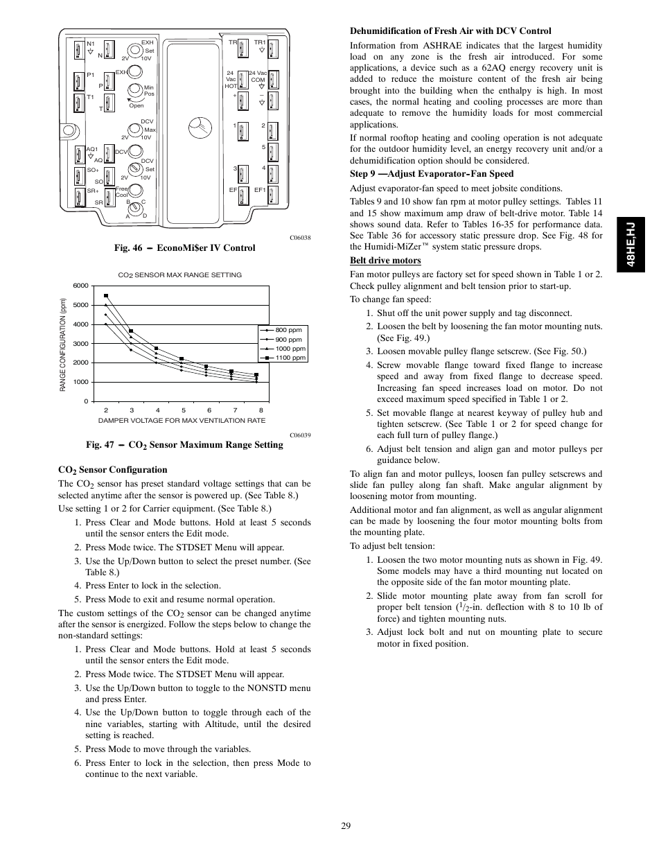 48h e, h j | Carrier 48HJ004---007 User Manual | Page 29 / 64
