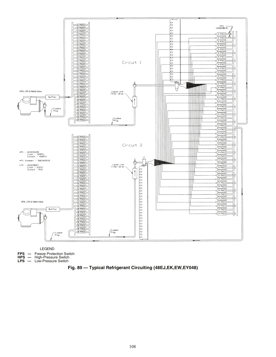 Carrier 48AJ User Manual | Page 108 / 118