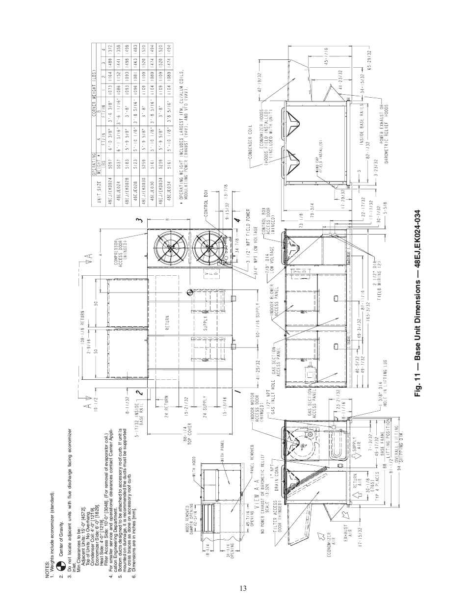 Carrier 48AJ User Manual | Page 13 / 118