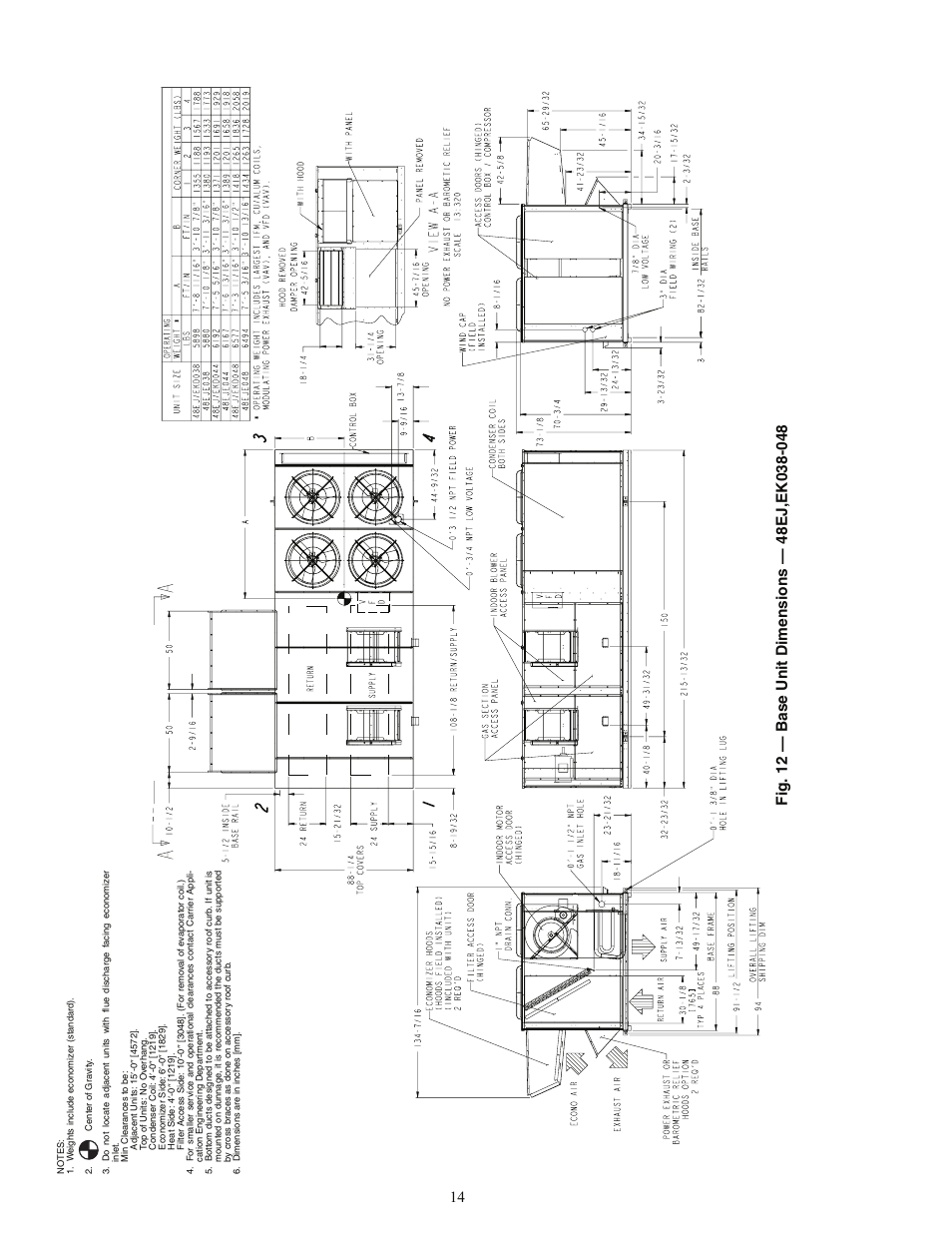 Carrier 48AJ User Manual | Page 14 / 118