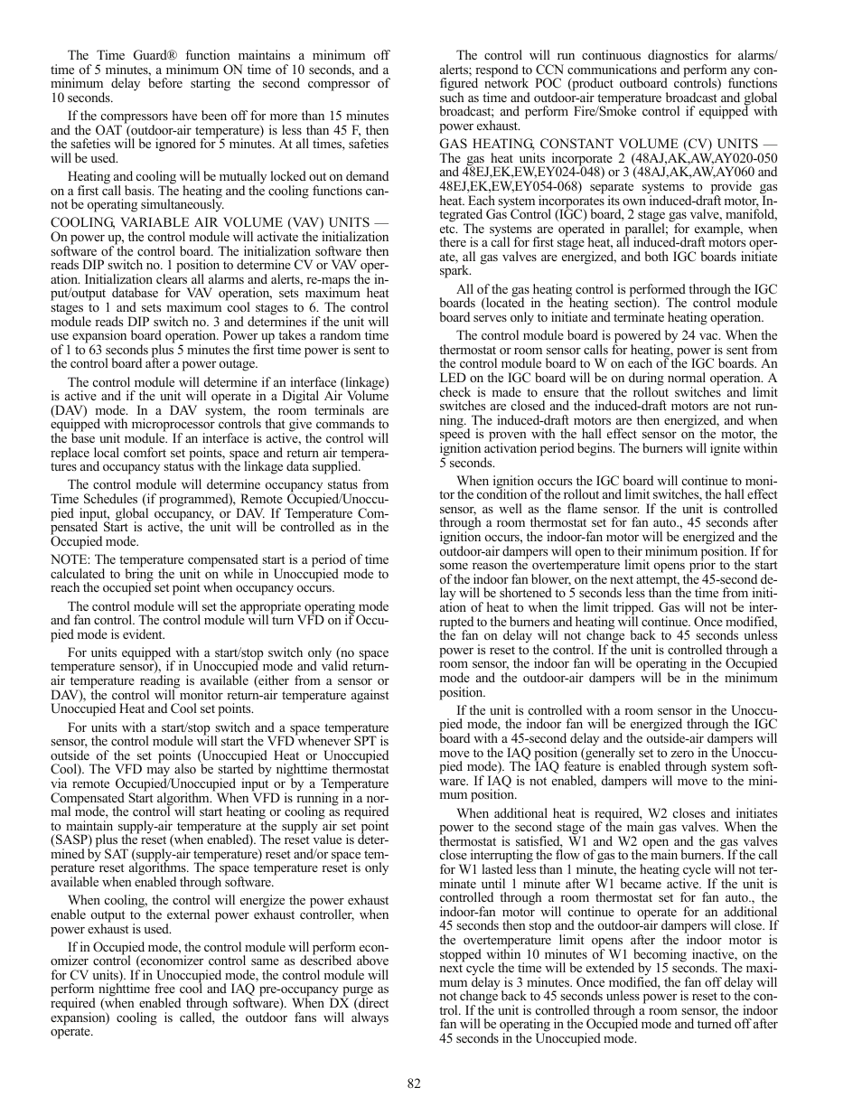 Carrier 48AJ User Manual | Page 82 / 118