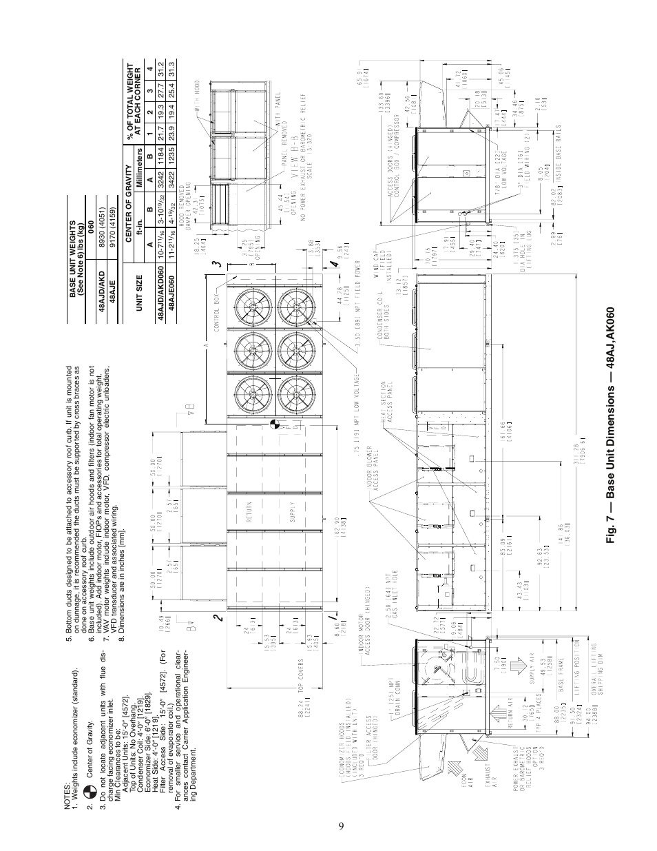 Carrier 48AJ User Manual | Page 9 / 118