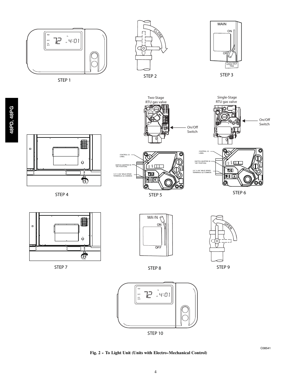 48pd ,48pg | Carrier 06 User Manual | Page 4 / 12