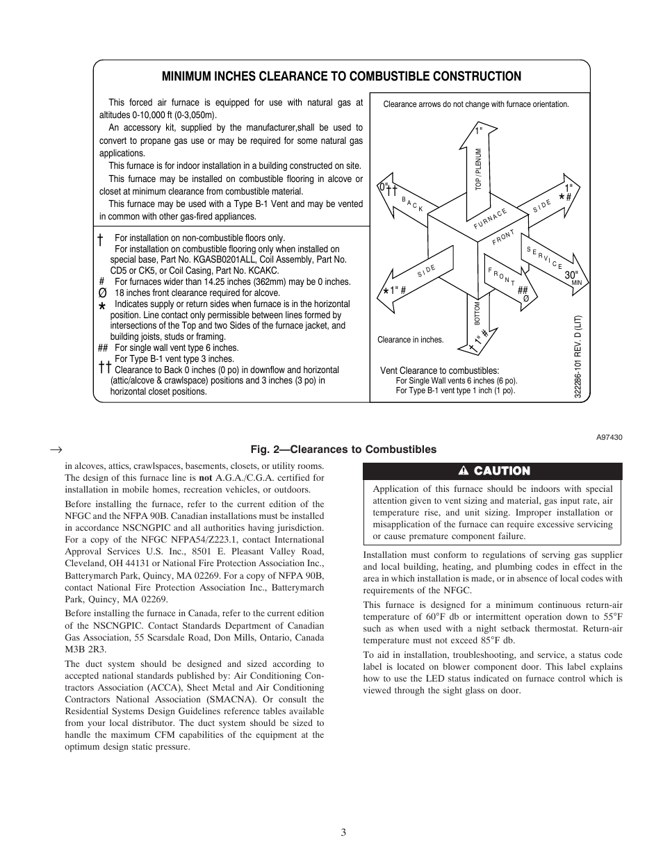 Carrier DOWNFLOW HORIZONTAL 2-SPEED User Manual | Page 3 / 24