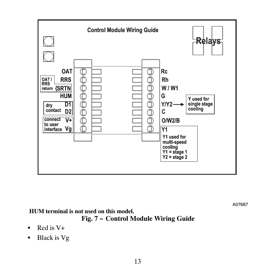 Relays | Carrier TP-NHP User Manual | Page 15 / 64