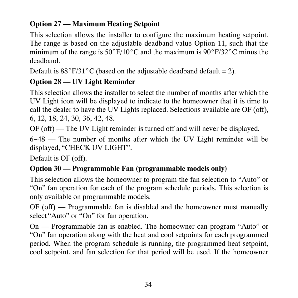 Carrier TP-NHP User Manual | Page 36 / 64