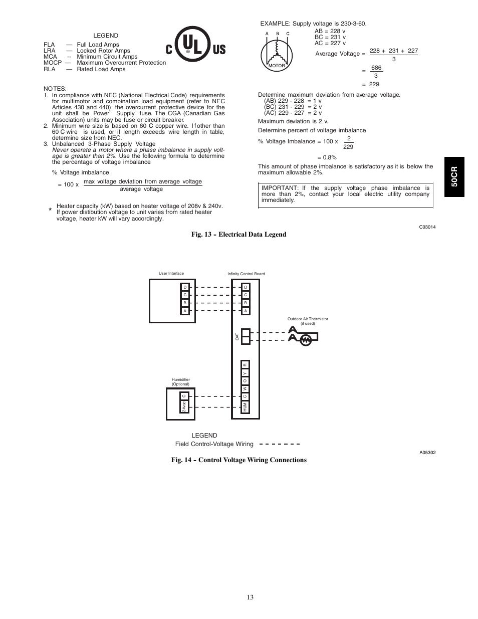 50c r | Carrier 50CR User Manual | Page 13 / 32
