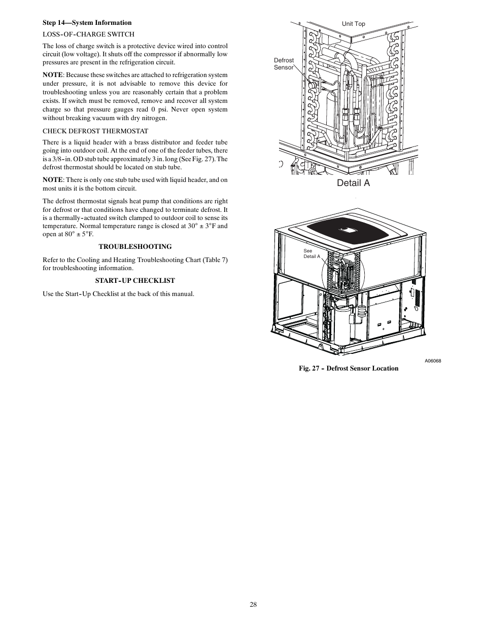 Detail a | Carrier 50CR User Manual | Page 28 / 32