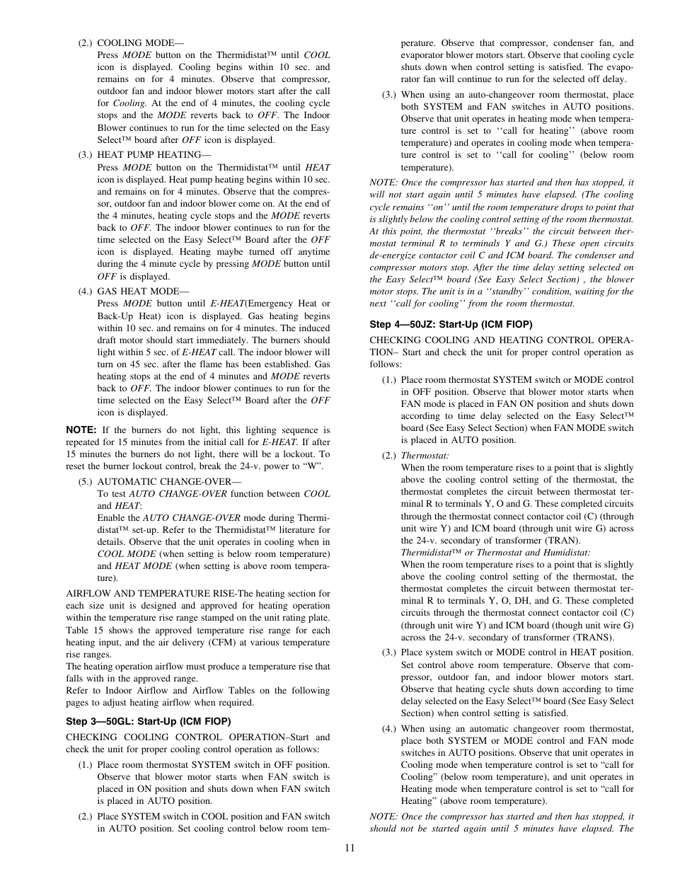 Carrier 50JZ 024-060 User Manual | Page 11 / 30