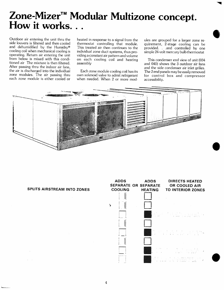 Carrier ZONE-MIZER 50ME User Manual | Page 4 / 46